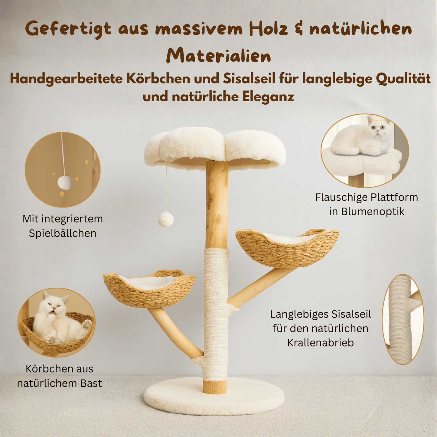 Naturkratzbaum "CloudOne"