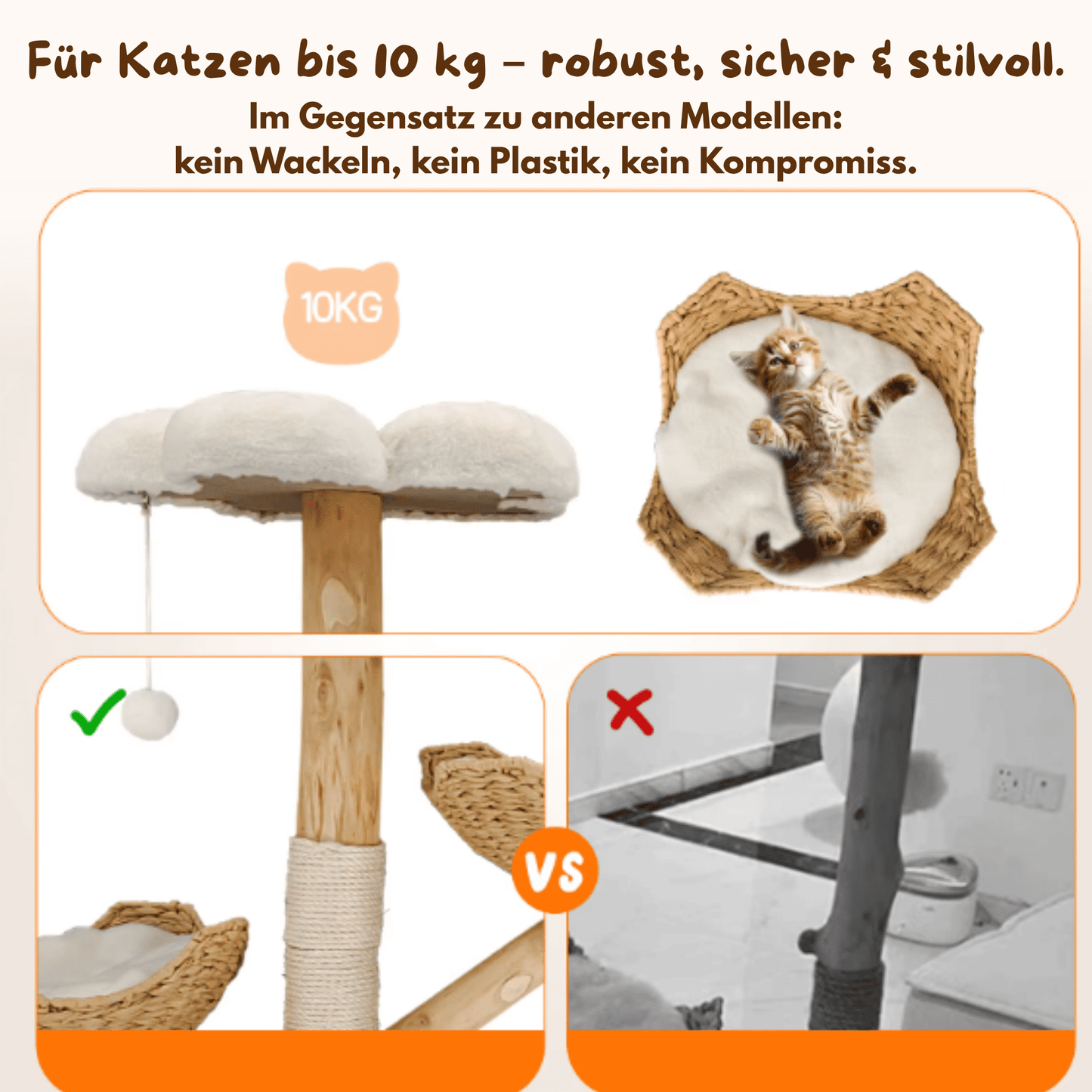 Naturkratzbaum "CloudOne"
