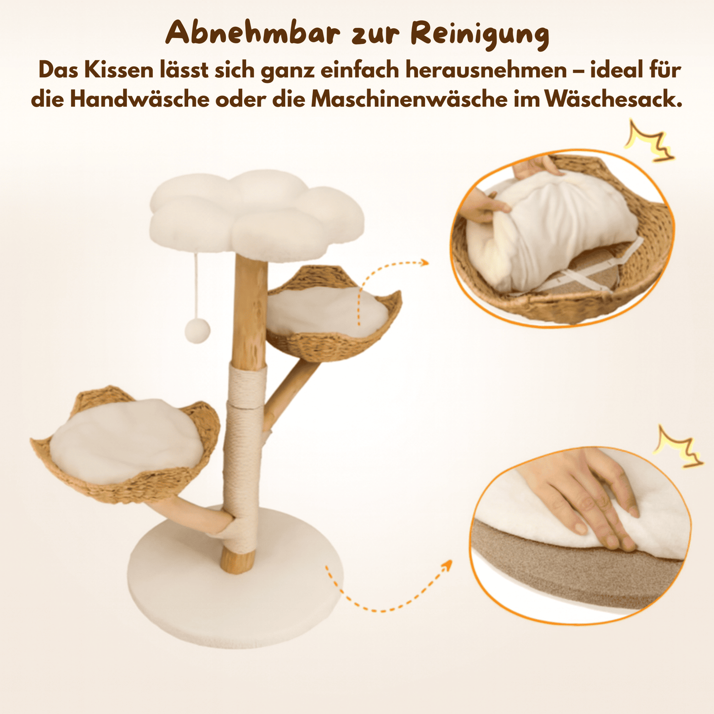 Naturkratzbaum "CloudOne"