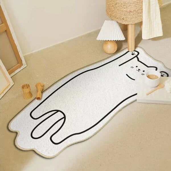 MeowMeadow - Teppich in Katzenform
