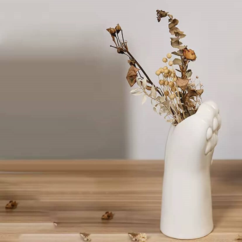 Vase in Pfotenform "Pawlina"