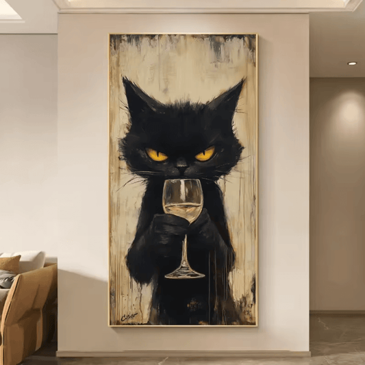 Grumpy Wine Cat – DAS Statement-Piece für alle Weinliebhaber mit Stil