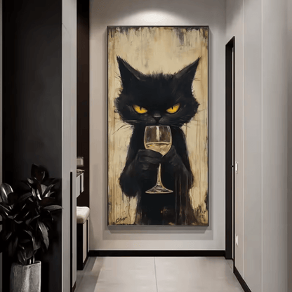 Grumpy Wine Cat – DAS Statement-Piece für alle Weinliebhaber mit Stil