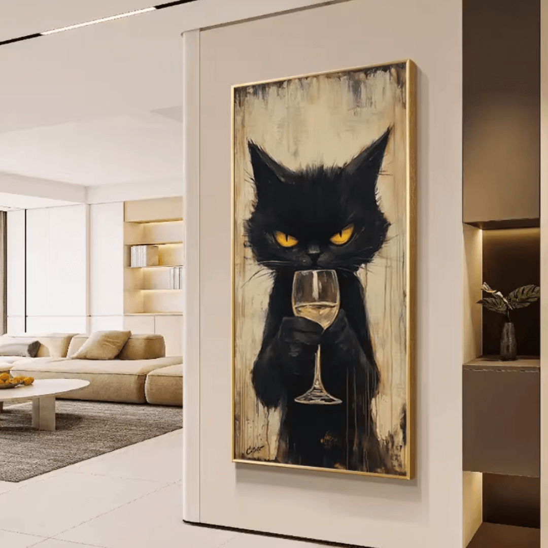 Grumpy Wine Cat – DAS Statement-Piece für alle Weinliebhaber mit Stil