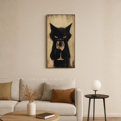 Grumpy Wine Cat – DAS Statement-Piece für alle Weinliebhaber mit Stil