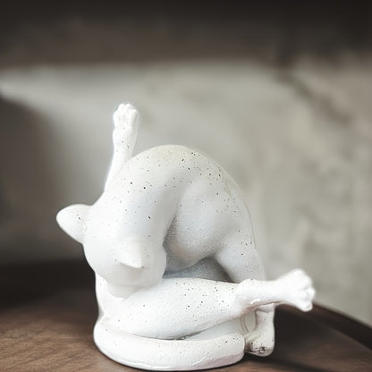 Katzenfigur "PopoPolitur"