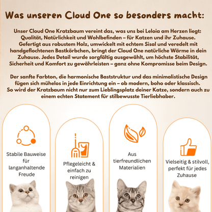 Naturkratzbaum "CloudOne"