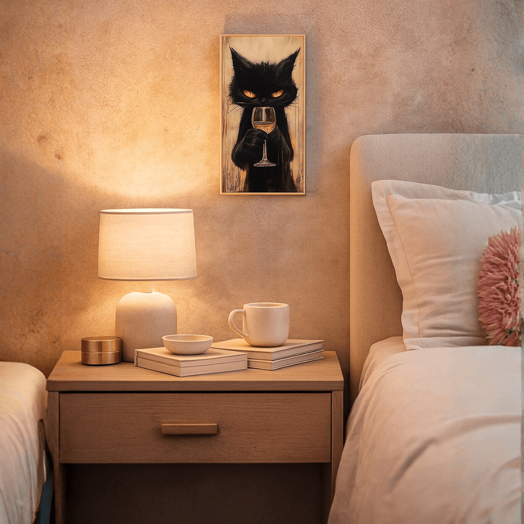 Grumpy Wine Cat – DAS Statement-Piece für alle Weinliebhaber mit Stil