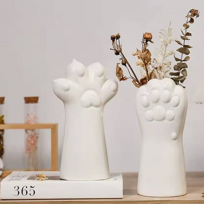 Vase in Pfotenform "Pawlina"